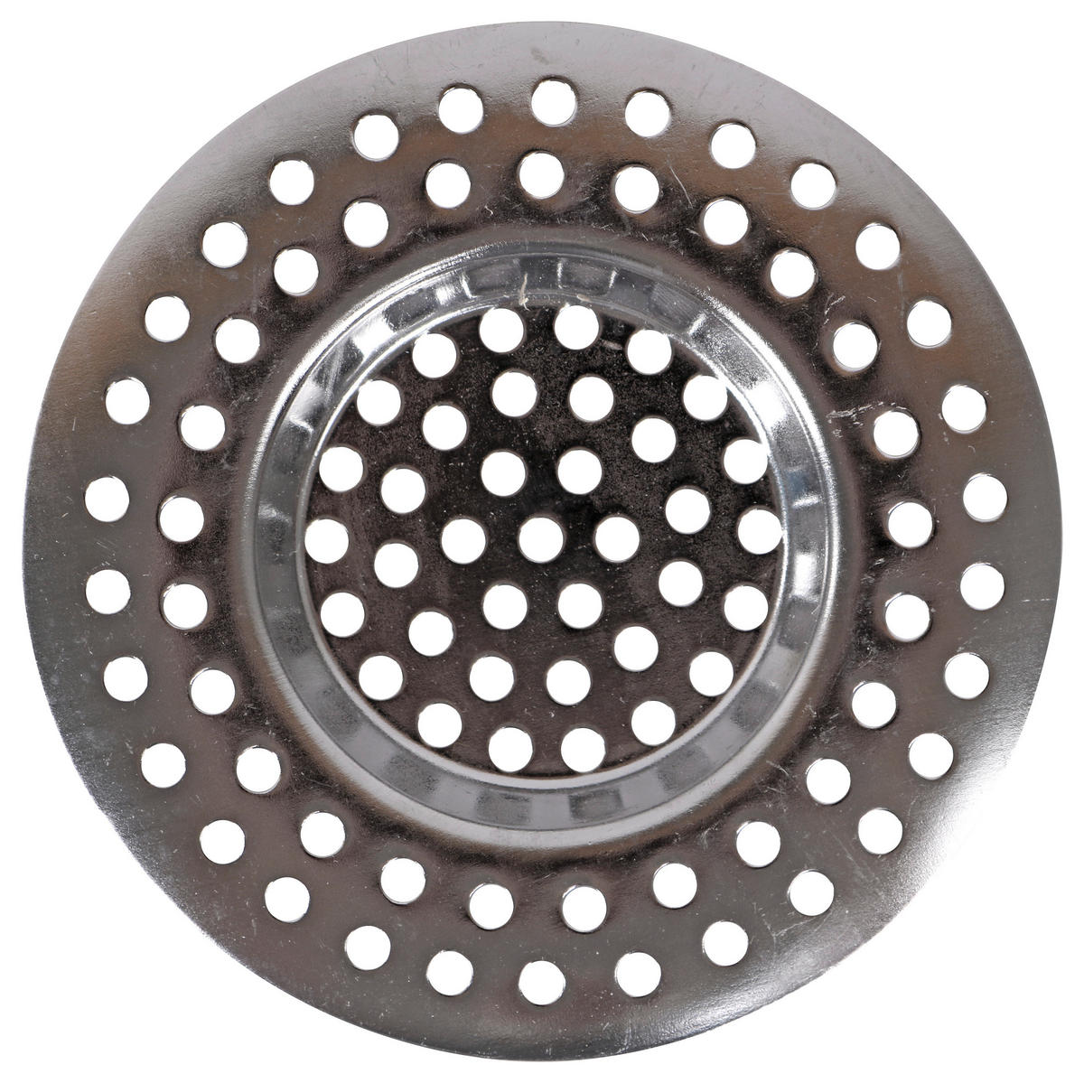ABFLUSSSIEB  - Edelstahlfarben, Basics, Metall (7.5cm) - Homeware Profession.