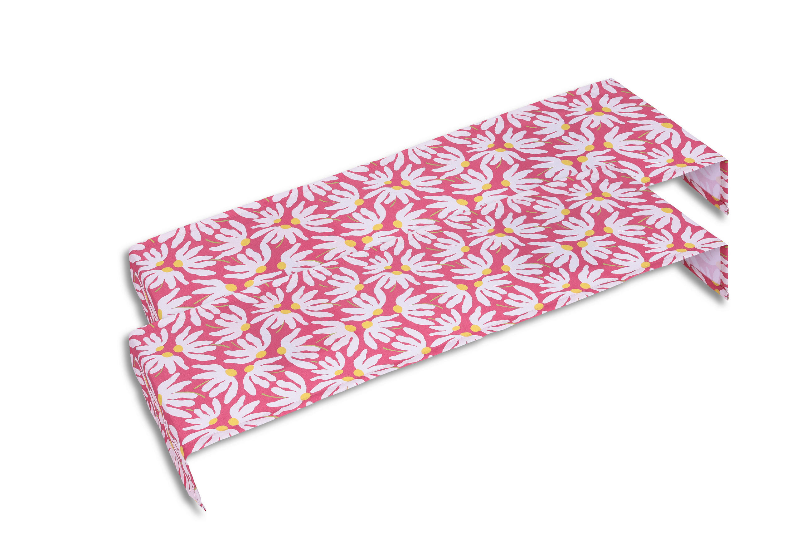 XXXLutz Tischläufer Gelb, Rot, Weiß 40x140 cm