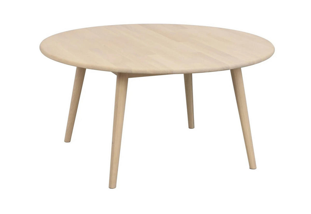 SOFFBORD i trä 90/90/45 cm  - ek Bianco, Klassisk, trä (90/90/45cm) - Rowico