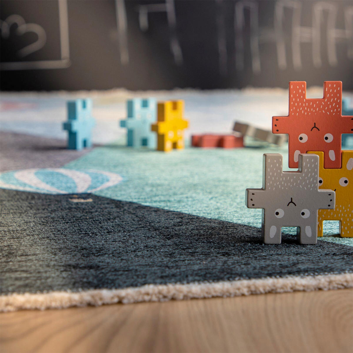 FLACHWEBETEPPICH 115/170 cm Multicolor rechteckig  - Multicolor, Basics, Textil (115/170cm) - Kayoom