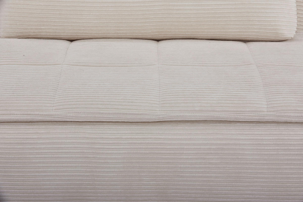 SCHLAFSOFA Cord Beige  - Beige/Naturfarben, Design, Holz/Textil (105/80/90cm) - Carryhome