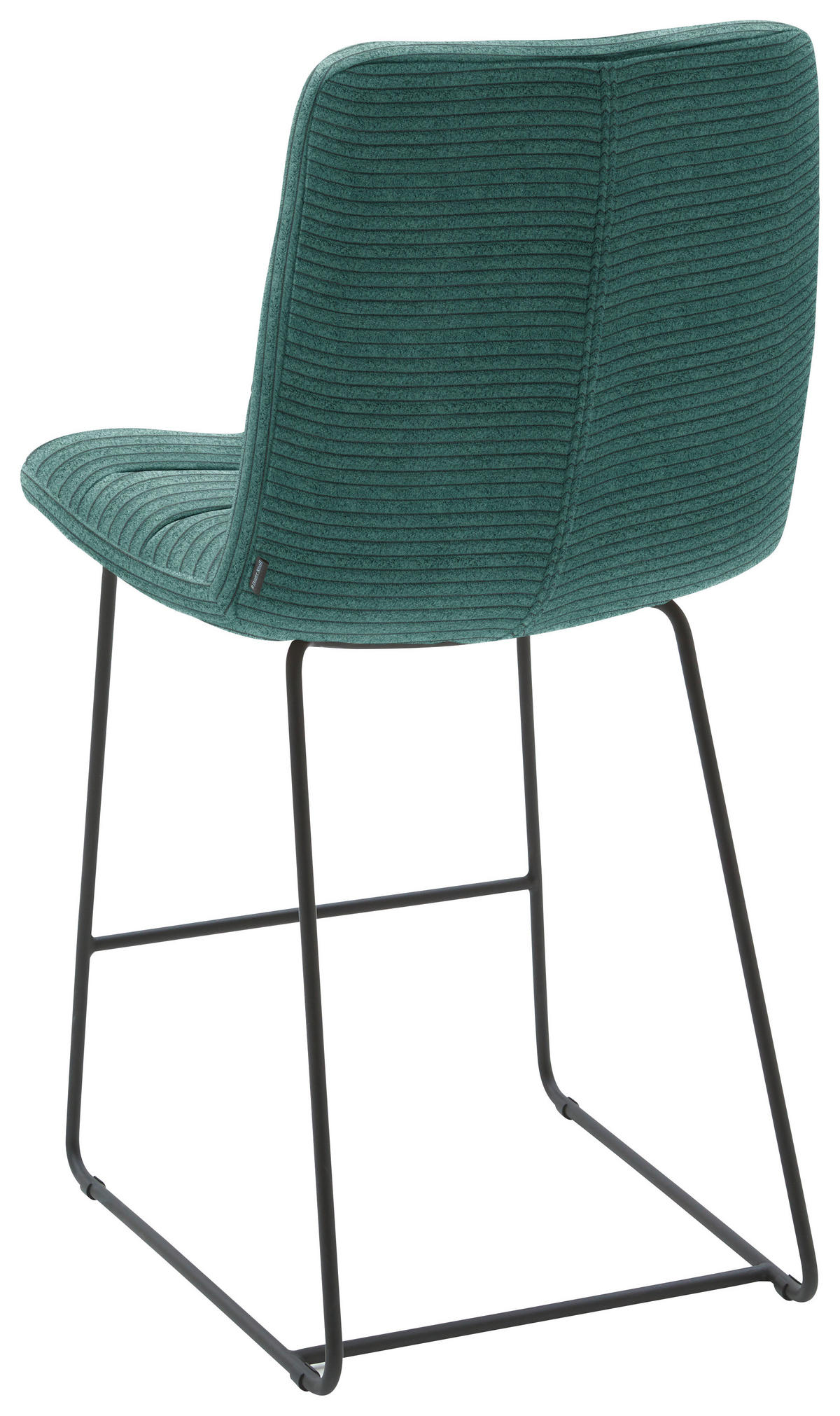 TRESENSTUHL - Schwarz/Grün, Design, Textil/Metall (52/106/66cm) - Dieter Knoll
