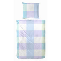 BETTWÄSCHE Renforcé 135/200 cm  - Blau, Basics, Textil (135/200cm)