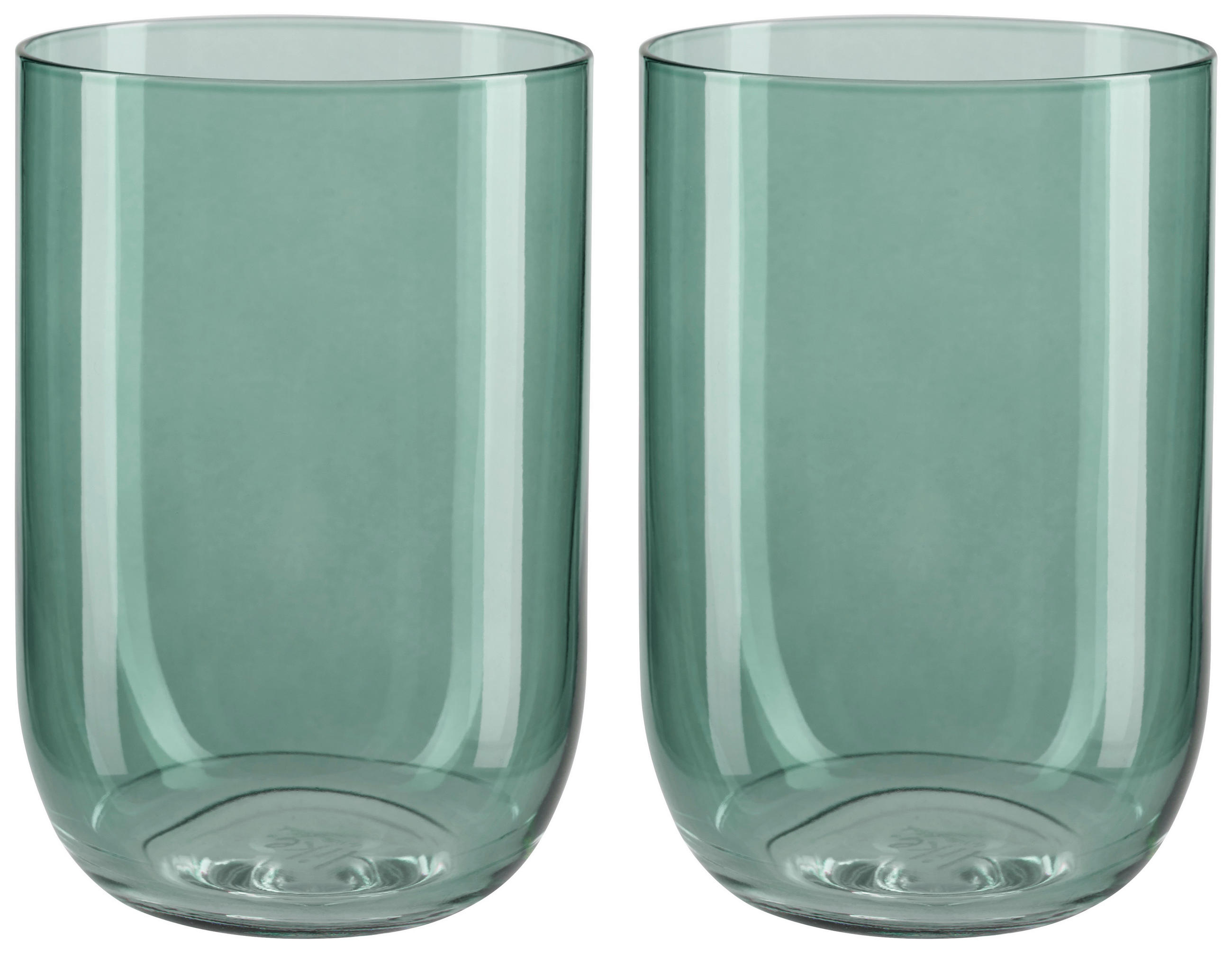 LONGDRINKGLAS 385 ml 2-teilig  - Grün, Basics, Glas (385ml) - like.Villeroy & Boch