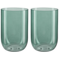 LONGDRINKGLAS 385 ml 2-teilig  - Grün, Basics, Glas (385ml) - like.Villeroy & Boch