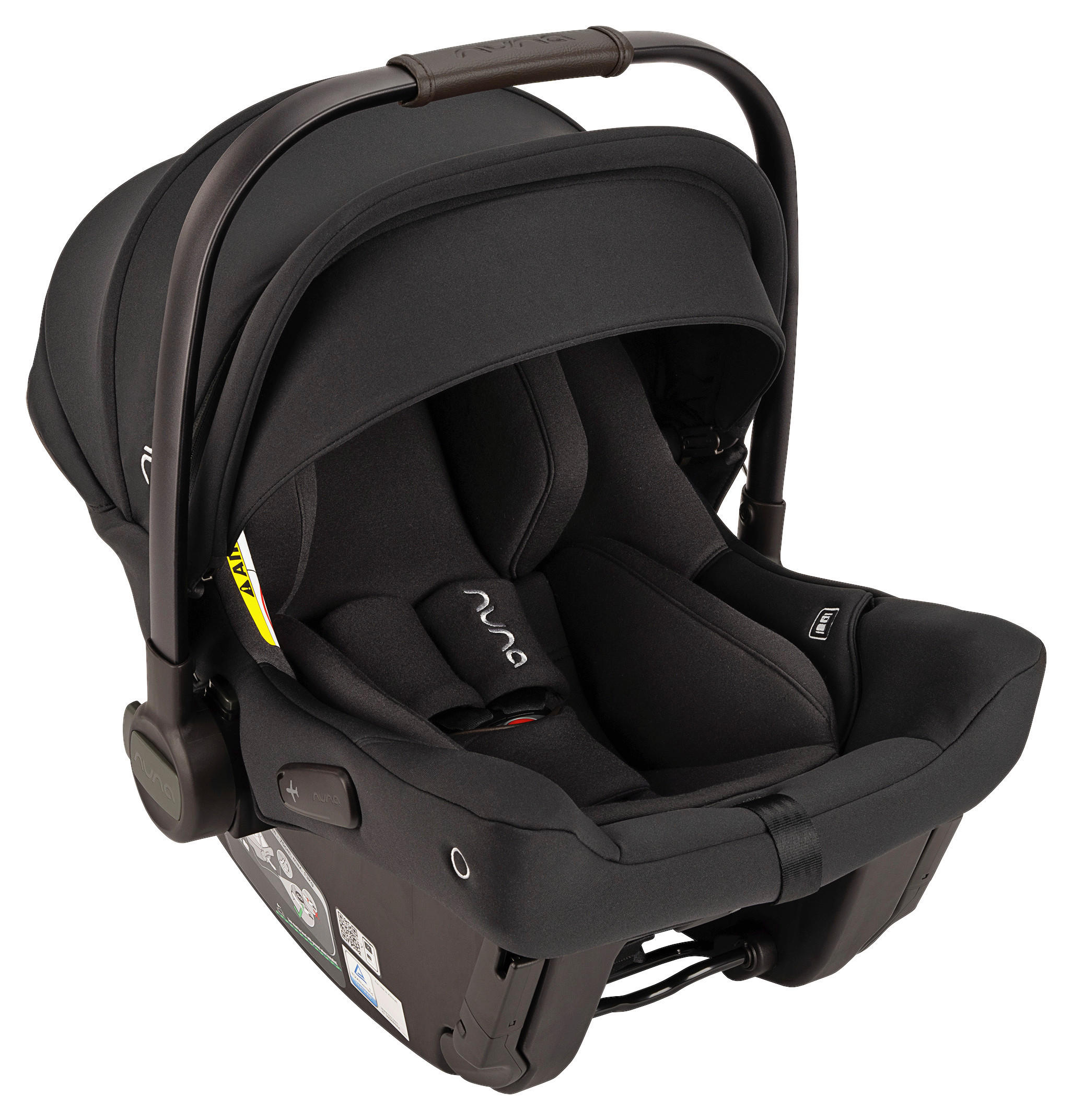 BABYSCHALE Pipa urbn  - Schwarz, Basics, Kunststoff/Textil (34/57/65cm) - Nuna