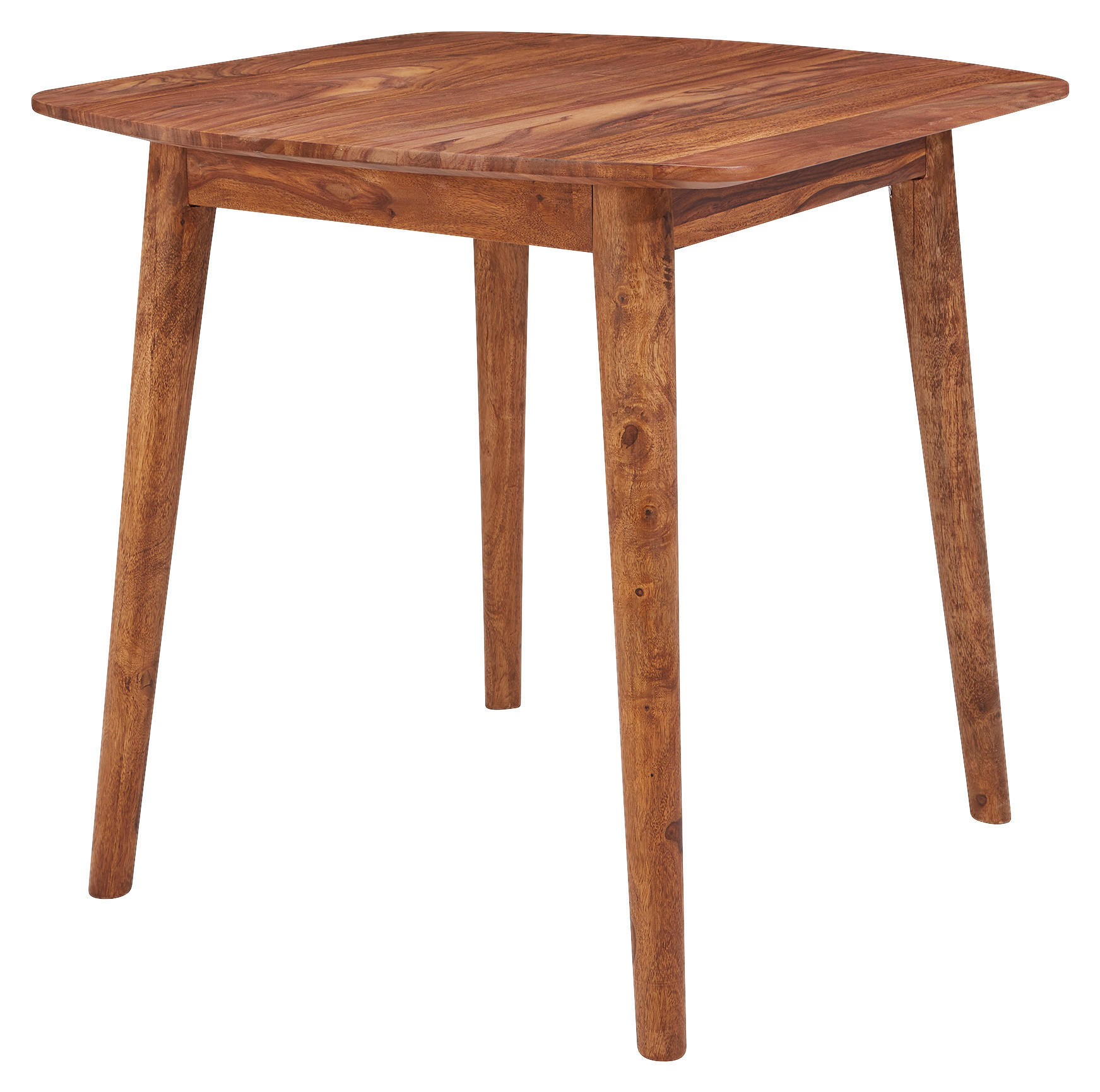 ESSTISCH in Holz  - Sheeshamfarben, MODERN, Holz (80/80/78cm) - MID.YOU