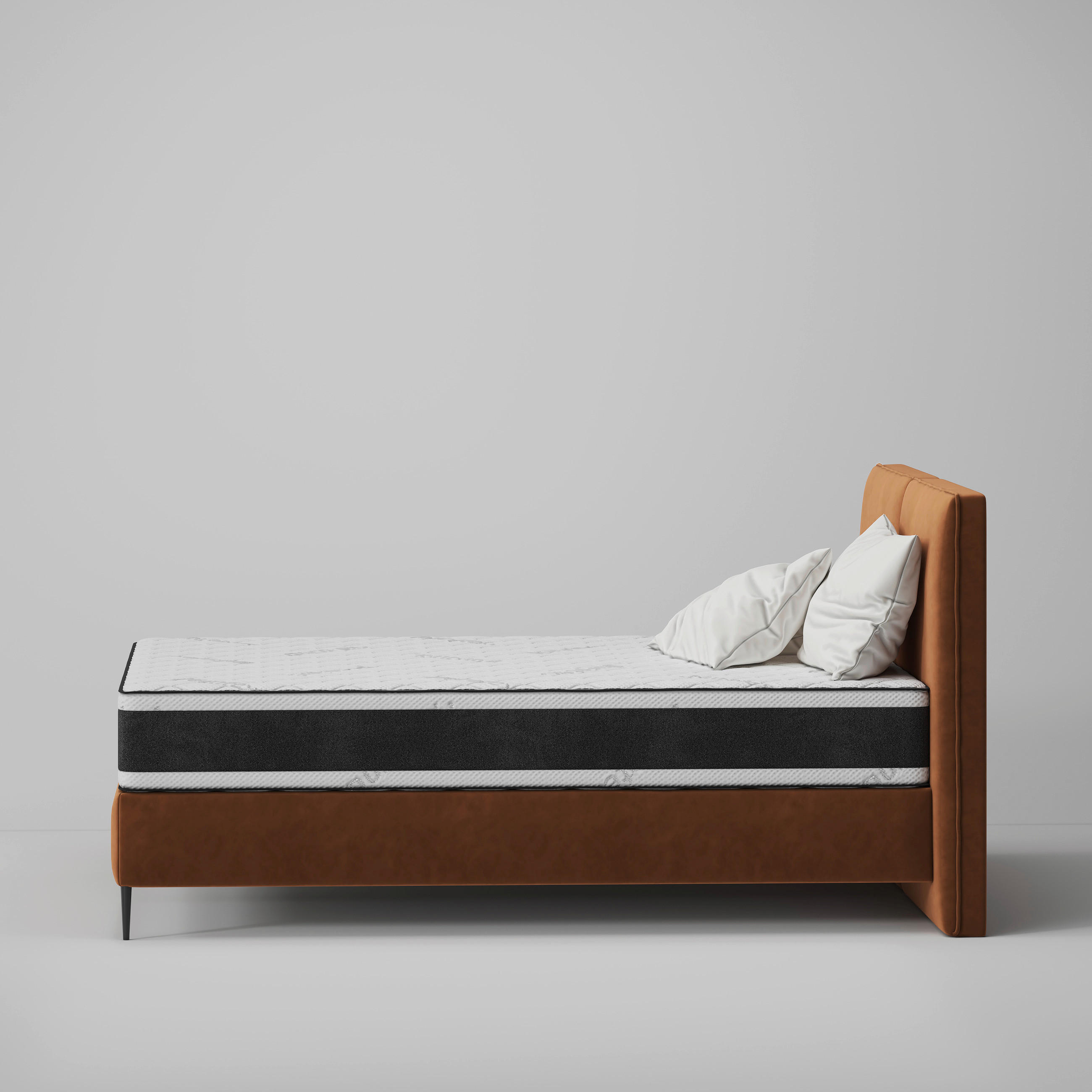 Thumbnail - Livetastic Taschenfederkernmatratze Dark H5, Textil, H5, Füllung: Schaumstoff, Taschenfederkern, 200x220 cm, Bezug abneh...