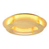 LED-DECKENLEUCHTE Merle 40/40/8 cm  - Goldfarben, Design, Metall (40/40/8cm)