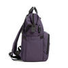 WICKELRUCKSACK Blackberry - Brombeere/Silberfarben, Basics, Textil (32/39/22cm) - Osann