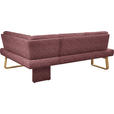 ECKBANK 280/174 cm  in Rosa, Eichefarben  - Eichefarben/Rosa, Design, Holz/Textil (280/174cm) - Dieter Knoll