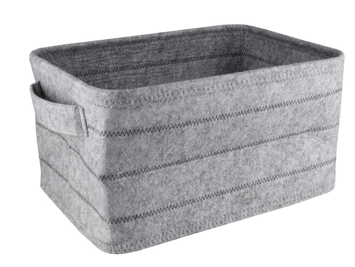 AUFBEWAHRUNGSBOX - Multicolor, Basics, Kunststoff (36/20/25cm) - Kleine Wolke