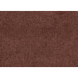 ECKSOFA in Velours Rostfarben  - Rostfarben/Schwarz, Basics, Holz/Textil (260/161cm) - Carryhome