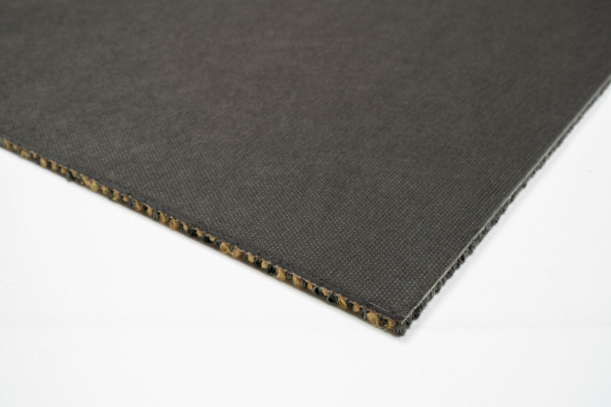 Teppichfliese Ambition 151 50/50 cm in Grau, Hellgelb  - Hellgelb/Grau, Basics, Textil (50/50cm)