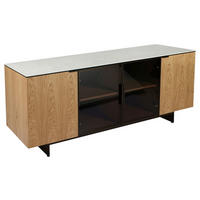 SIDEBOARD  200/77/50 cm  - Eichefarben/Beige, Design, Glas/Keramik (200/77/50cm) - Dieter Knoll