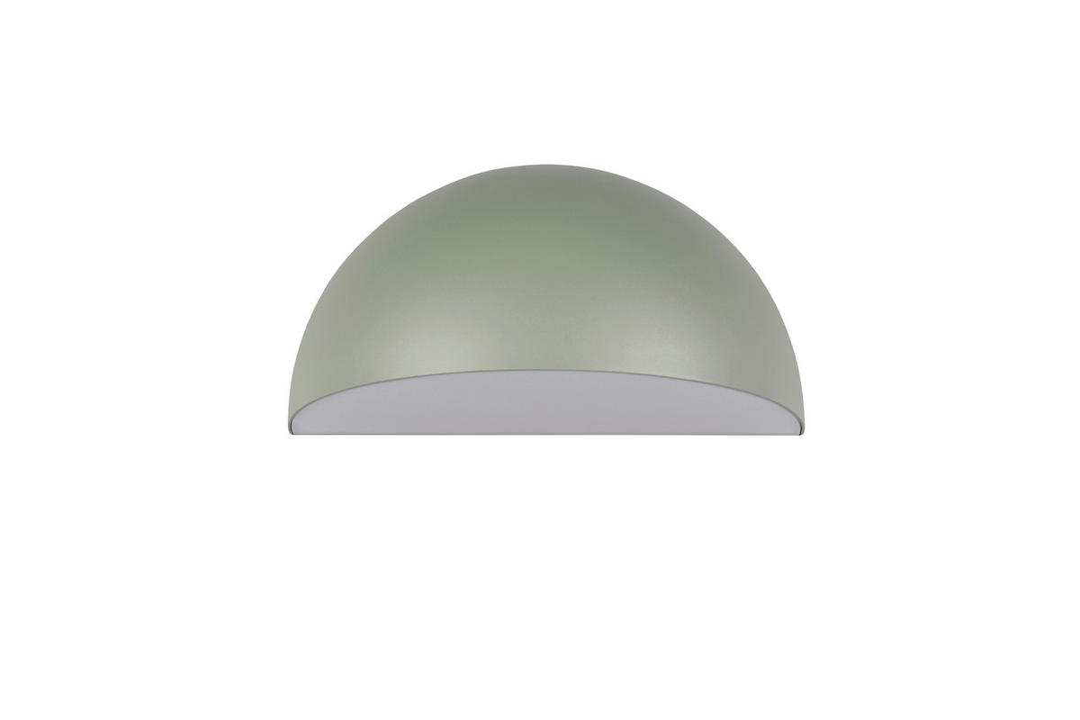 AUSSENWANDLEUCHTE - Weiss/Grün, Konventionell, Kunststoff/Metall (14/27/15,5cm) - Trio Leuchten