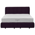BOXSPRINGBETT 200/200 cm  in Violett  - Violett/Schwarz, Design, Kunststoff/Textil (200/200cm) - Johann Jakob