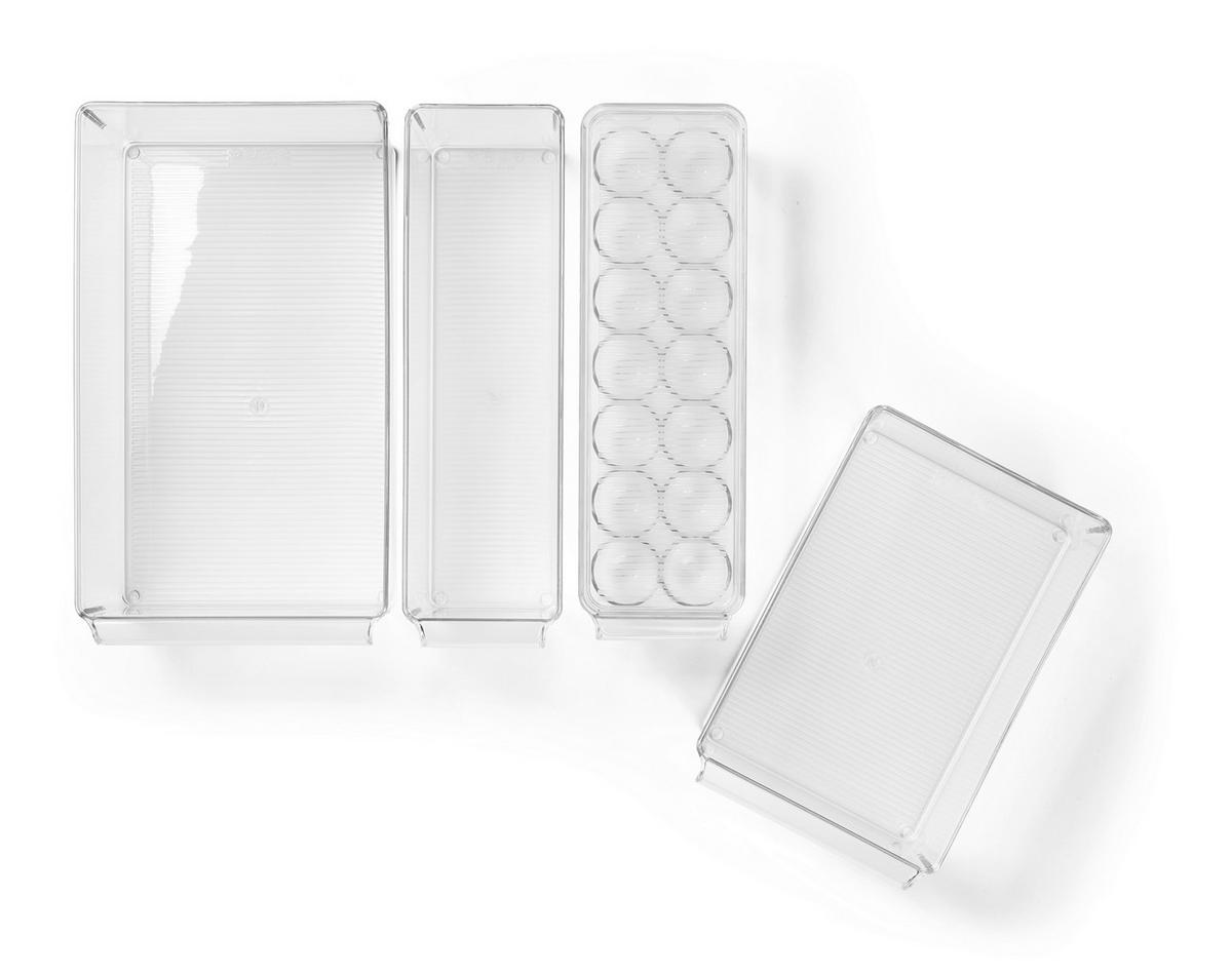 CUTIE PENTRU FRIGIDER  - străveziu, Basics, plastic - Homeware Profession.