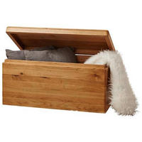 TRUHE in Holz 80/40/40 cm  - Eichefarben, Design, Holz (80/40/40cm) - Livetastic