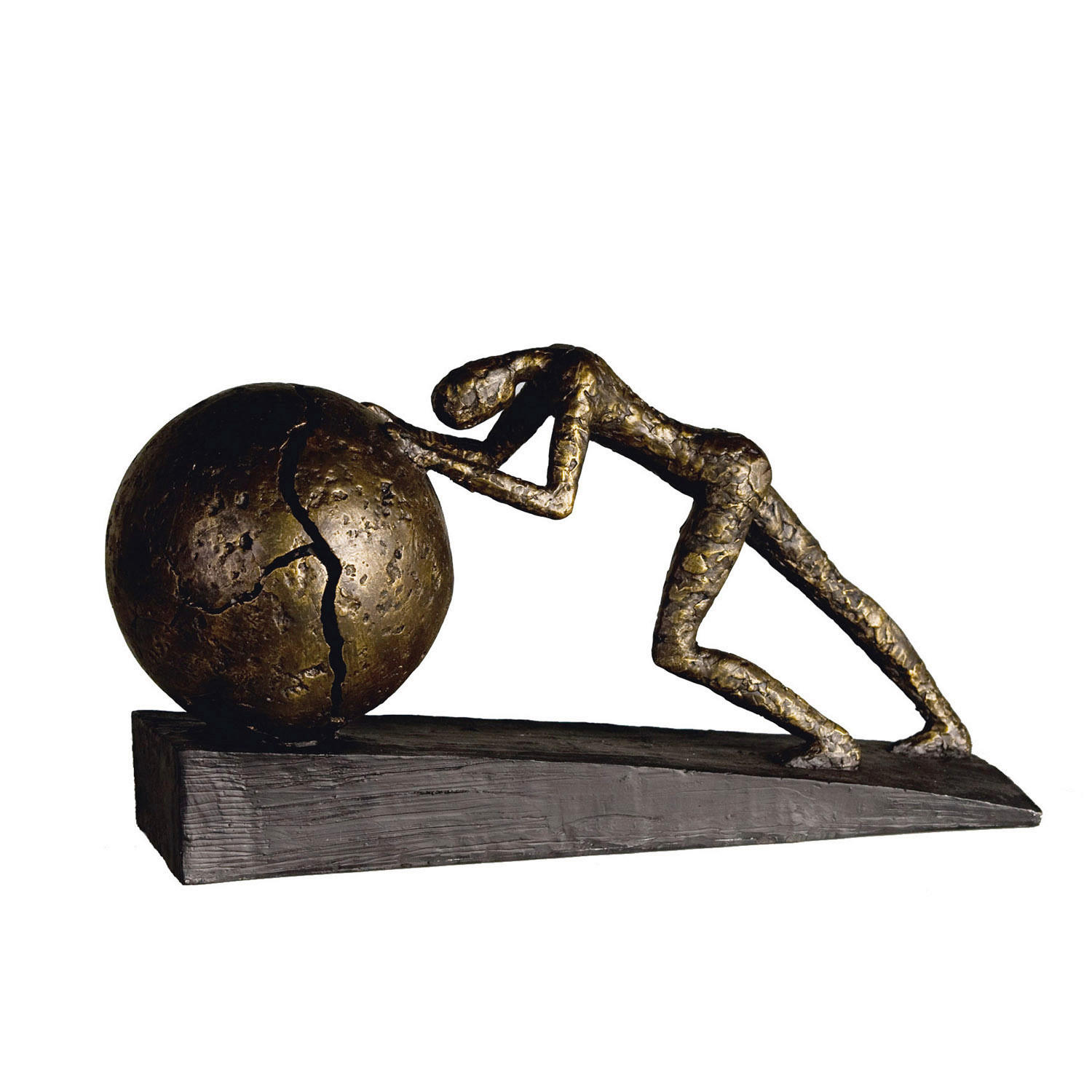 SKULPTUR - Cappuccino, Basics, Kunststoff (37/21,5/11cm)