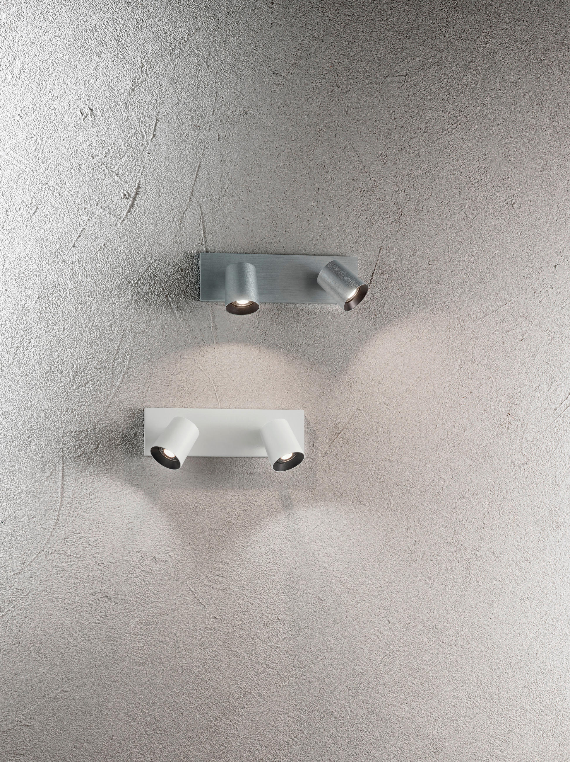 Thumbnail - Fabas Luce Strahler Modo, Alu, Metall, 11x9x35 cm, ISO 9001, drehbar, schwenkbar, Lampen & Leuchten, Innenbeleuchtung, S...