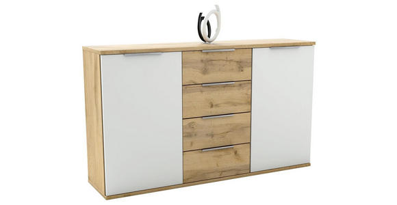 SIDEBOARD Wildeiche  - Wildeiche/Eichefarben, KONVENTIONELL, Holzwerkstoff/Kunststoff (150/90/38cm) - Carryhome