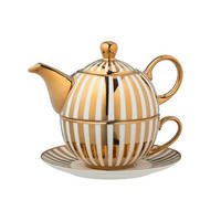 TEEKANNE  - Weiss/Goldfarben, Basics, Keramik (16/14,5/13,5cm)