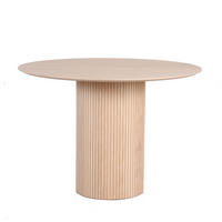 BARBORD i trä  130/130/90 cm  - ek Bianco, Modern, trä (130/130/90cm) - Niels Andersson