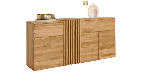 SIDEBOARD Eichefarben  188.8/86.5/44 cm  - Eichefarben, Natur, Holz (188.8/86.5/44cm) - Linea Natura