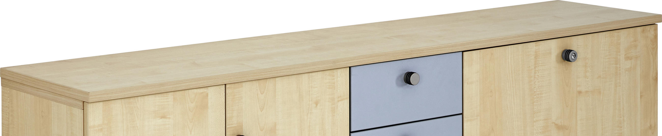 OBERPLATTE  Holzwerkstoff  Ahornfarben  - Ahornfarben, KONVENTIONELL, Holzwerkstoff (200,5/2,5/43cm) - Venda