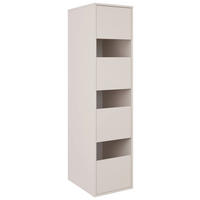 MEHRZWECKSCHRANK 50/210/67,5 cm  in Kaschmir  - Kaschmir, Basics, Holzwerkstoff (50/210/67,5cm) - Xora