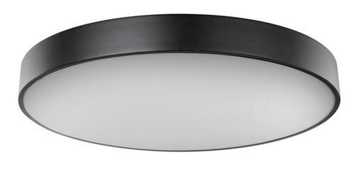STROPNA LED-SVETILKA  Wiss //3000-6000 K/230 V/ - črna/bela, Basics, kovina/umetna masa (60/10,5cm) - Globo
