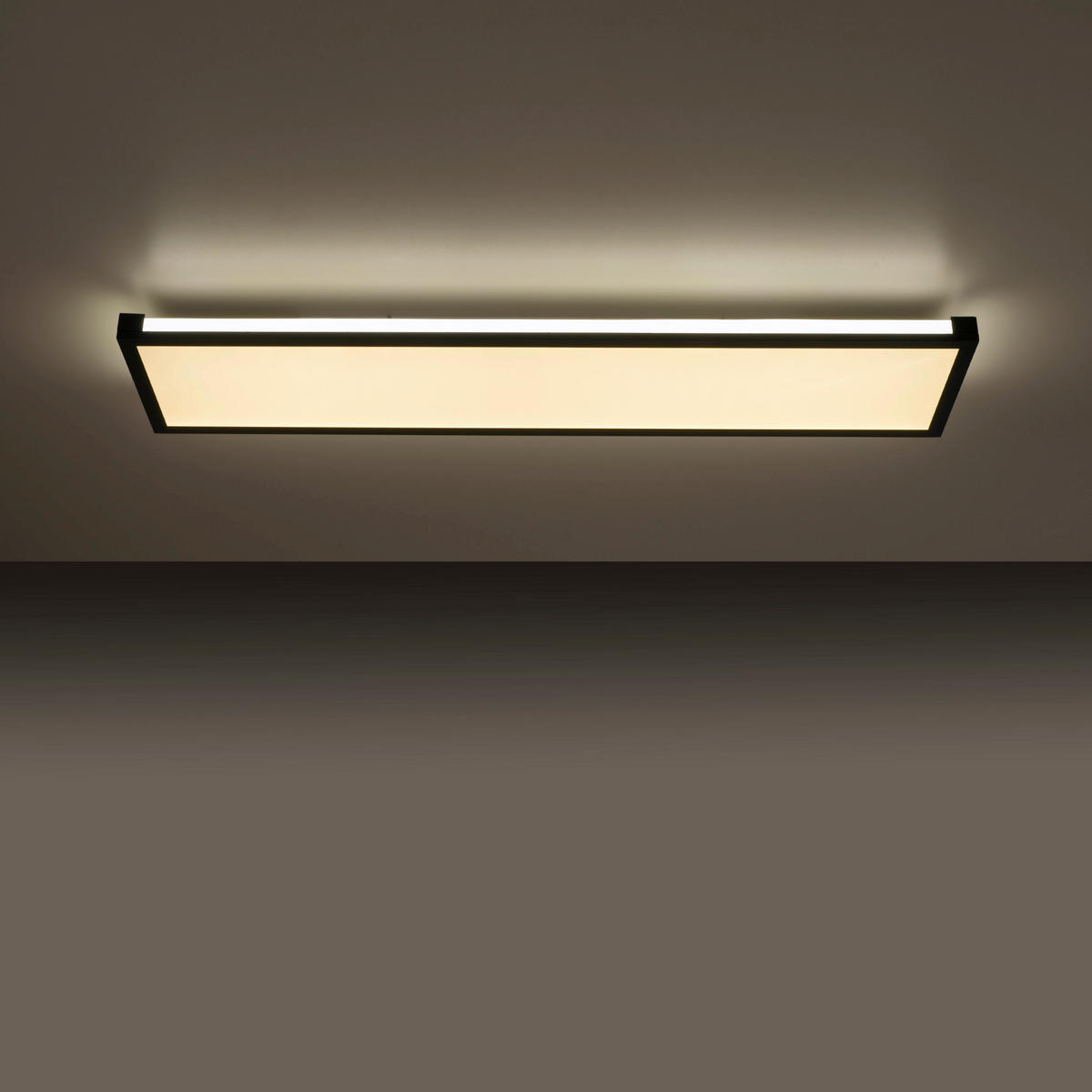 LED-PANEEL 100/25/7,1 cm  - Schwarz, Design, Kunststoff/Metall (100/25/7,1cm)