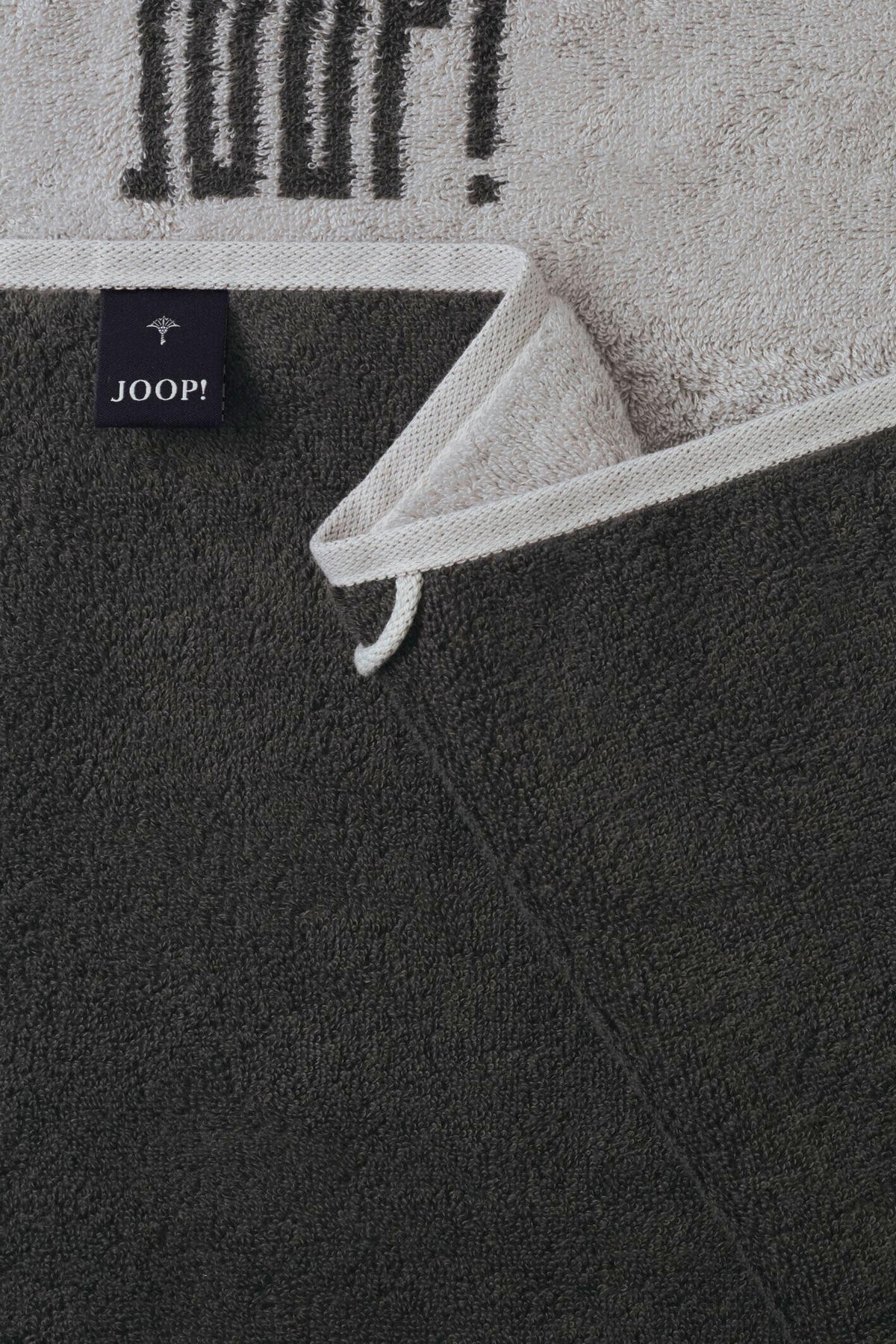 HANDTUCHSET JOOP! BARS Platinfarben 2-teilig  - Platinfarben, Basics, Textil (50/100cm) - Joop! Living