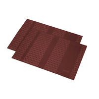 Platzset 2er-Set Textil Flachgewebe Rot, Rotbraun  - Rotbraun/Rot, Basics, Textil (36/48cm) - Joop!