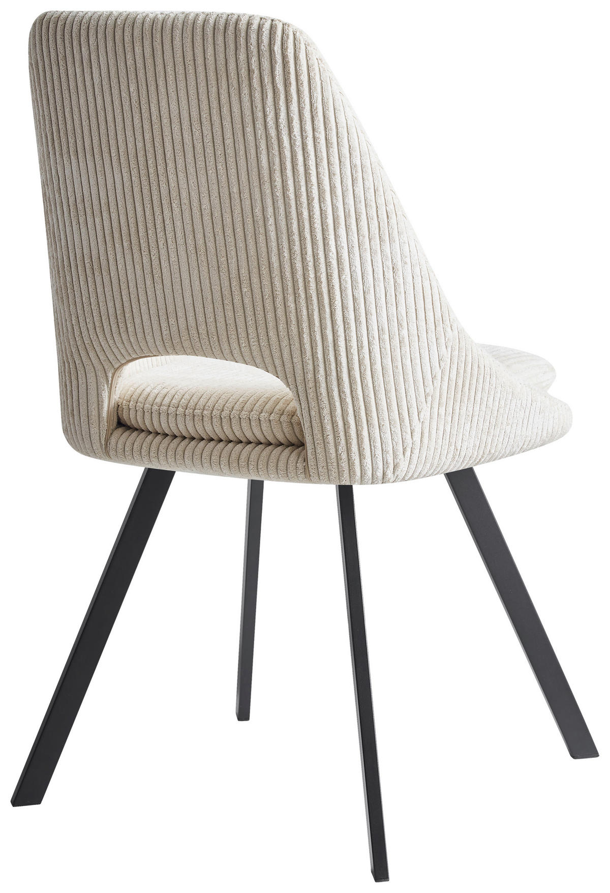 ŽIDLE, béžová - černá/béžová, Design, kov/textil (48/85/56cm) - Carryhome