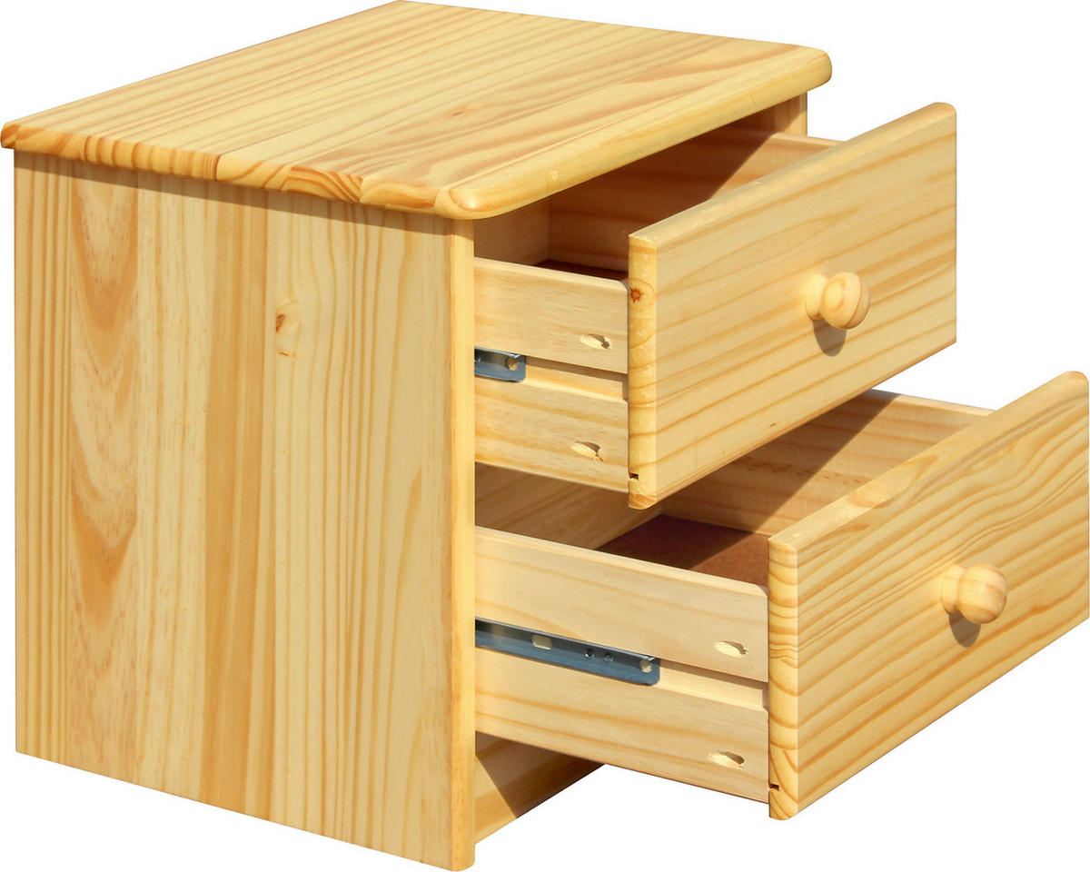 KOMMODE  in 43/42/35 cm  - Naturfarben, Natur, Holz (43/42/35cm) - Livetastic