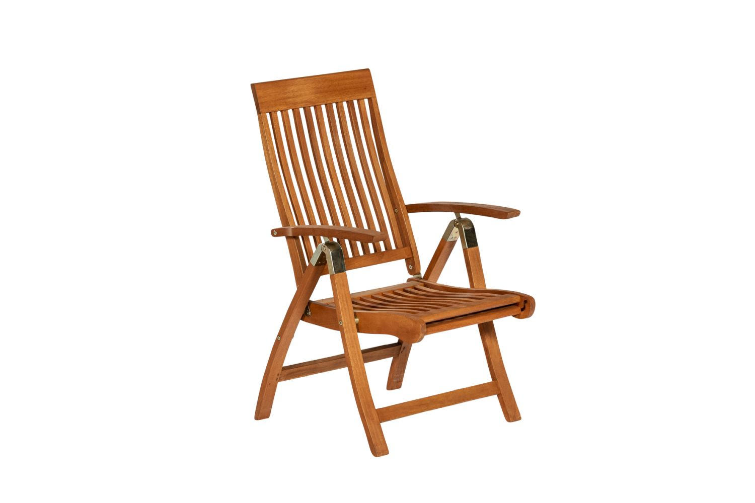 GARTENKLAPPSESSEL-SET Eukalyptusholz Grün, Naturfarben  - Naturfarben/Grün, ROMANTIK / LANDHAUS, Holz/Textil (49,5/43/48,5cm) - Gardenson