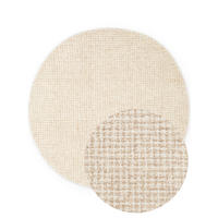 WOLLTEPPICH Wohnzimmer 160 cm Eloise Hellbraun rund  - Hellbraun, Basics, Textil (160cm) - Hanse Home