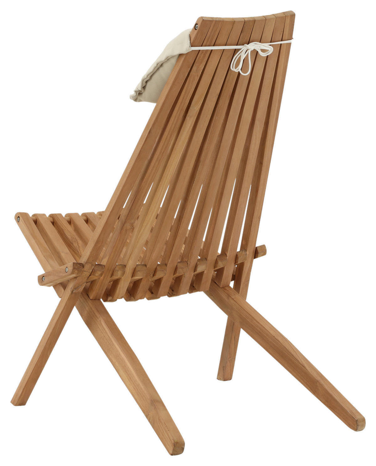 LOUNGEFÅTÖLJ  - guldfärgad, Klassisk, trä (86/100/68cm) - Gardenson