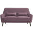 DREISITZER-SOFA in Textil Altrosa - Schwarz/Altrosa, Trend, Holz/Textil (160/86/80cm) - Carryhome DREISITZER-SOFA in Textil Altrosa - Schwarz/Altrosa, Trend, Holz/Textil (160/86/80cm) - Carryhome