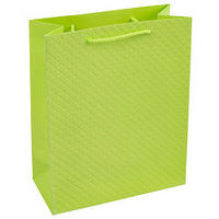 GESCHENKTASCHE  - Hellgrün, Basics, Papier (18/23/10cm)
