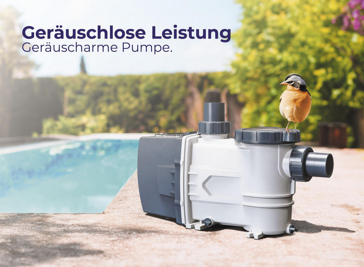 FILTERPUMPE 2024  - Weiß, KONVENTIONELL, Kunststoff (55,3/22/27,8cm) - Gre
