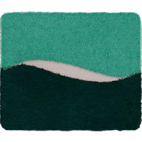 BIDET-VORLEGER Mintgrün 50/60 cm  - Mintgrün, Basics, Kunststoff/Textil (50/60cm) - Grund