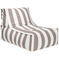 OUTDOORSITZSACK 280 l  - Taupe/Weiß, MODERN, Textil (65/65/100cm)