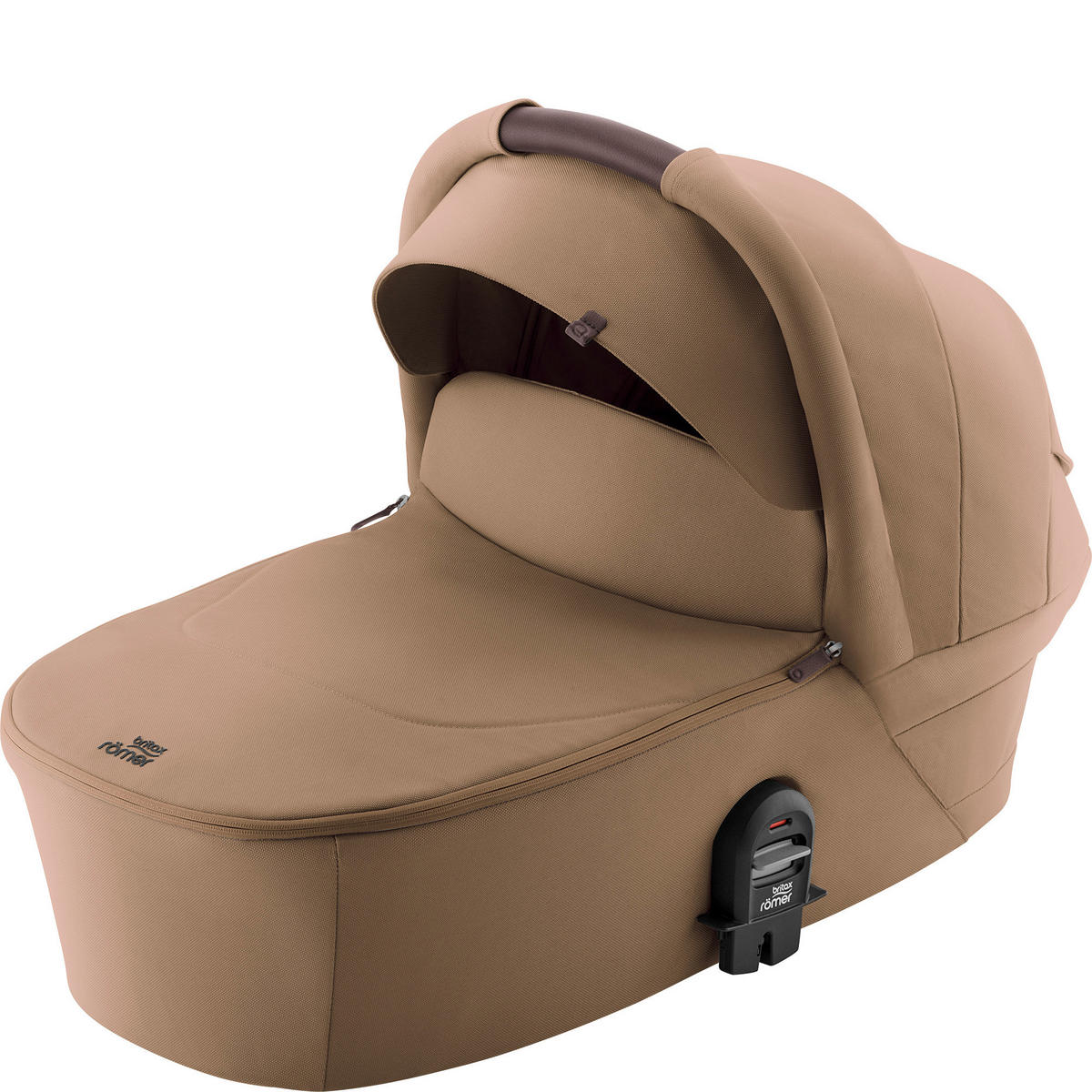 KINDERWAGENSET  Smile 5Z Set  Warm Caramel  - Hellbraun/Grau, Basics, Textil/Metall (57/112/97,7cm) - Britax Römer