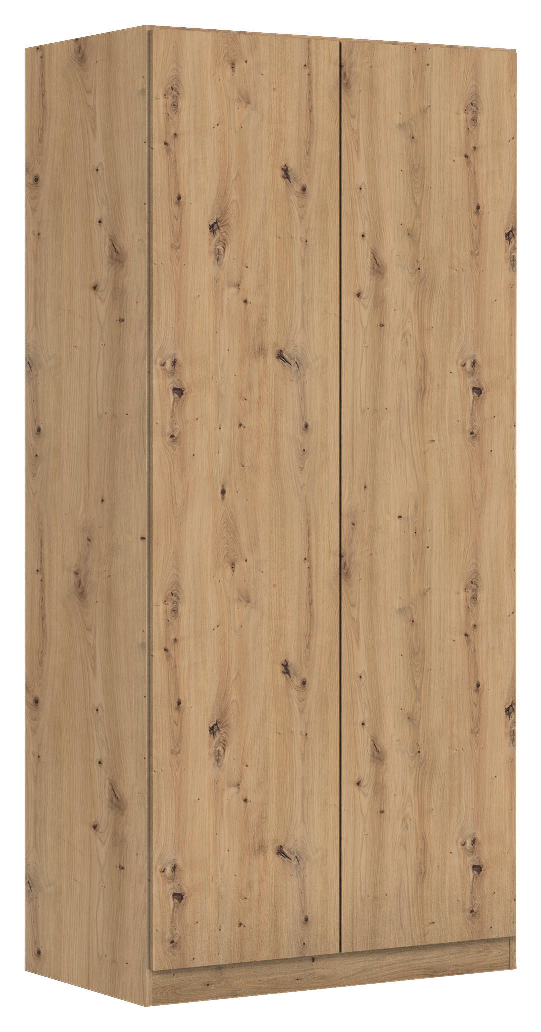 DREHTÜRENSCHRANK 91/197/54 cm 2-türig Eiche Artisan  - Eiche Artisan, MODERN, Holzwerkstoff (91/197/54cm) - Rauch Möbel