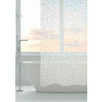 DUSCHVORHANG Grandeco 180/200 cm  - Transparent, Basics, Kunststoff (180/200cm) - Grund