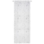 FERTIGVORHANG transparent  - Grau, Design, Textil (140/245cm) - Esposa