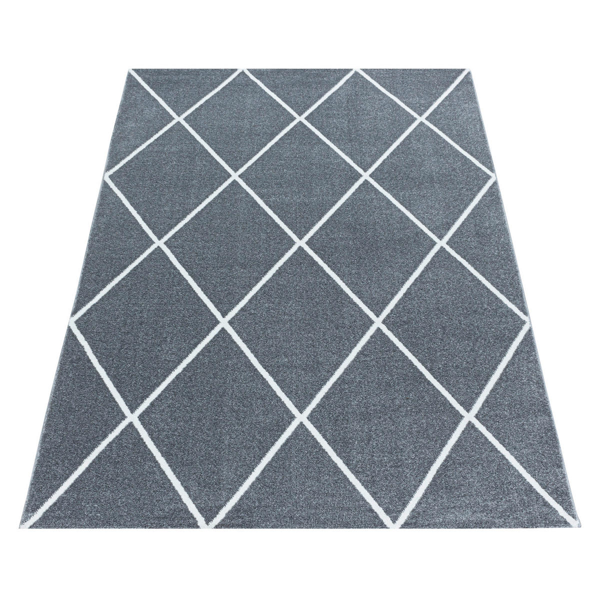 HOCHFLORTEPPICH 80/150 cm Rio 4601 silber Silberfarben  - Silberfarben, Basics, Textil (80/150cm)